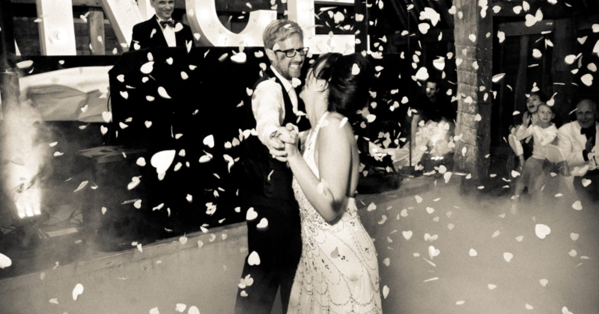 Wedding celebration with Tony Winyard DJ and MC